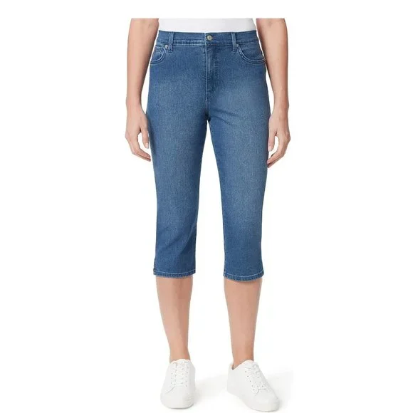 Gloria Vanderbilt Women's Amanda Capri Jeans - High Rise, 21" Inseam, Stretch Denim - View #6